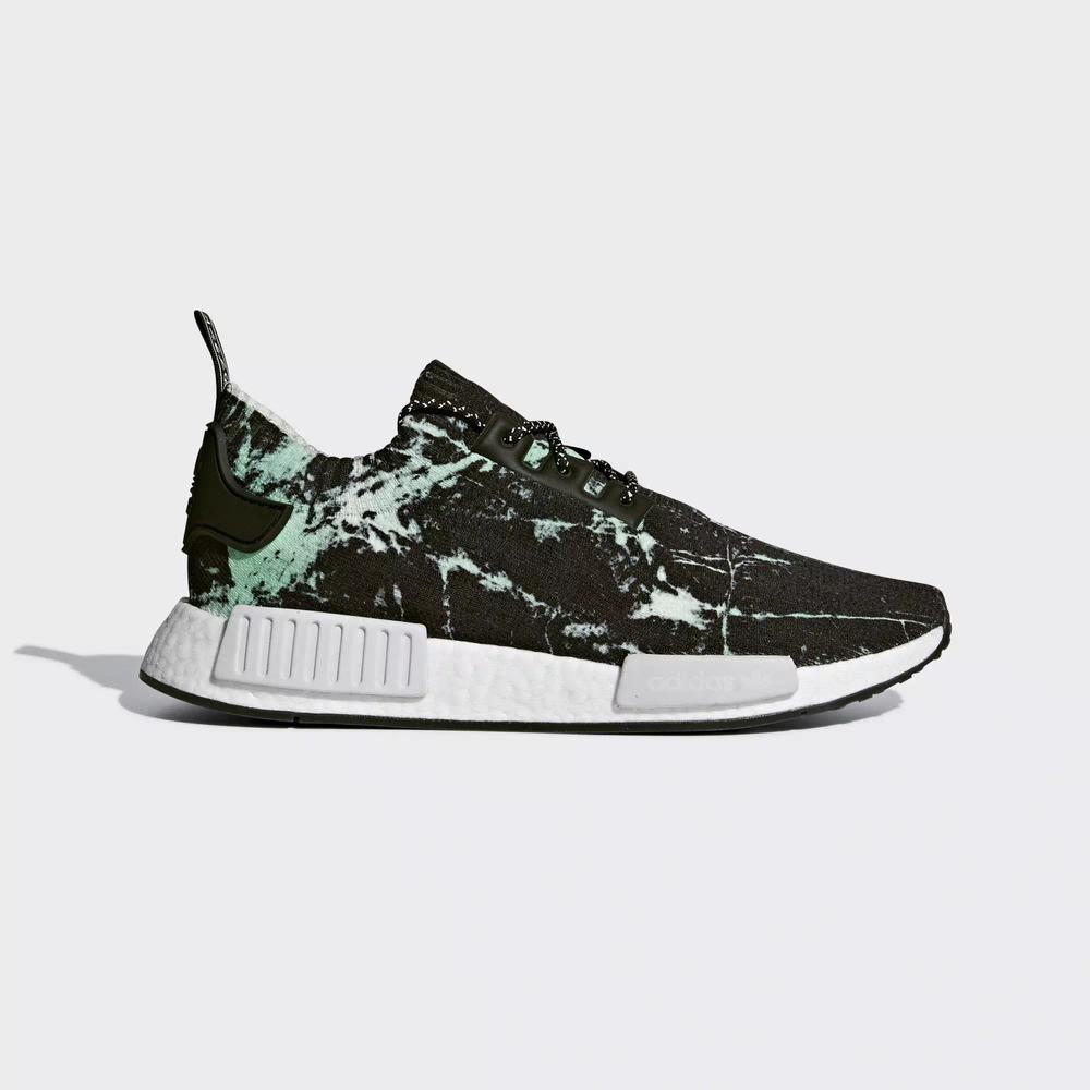 Adidas NMD R1 Primeknit Tenis Negros Para Hombre (MX-41849)